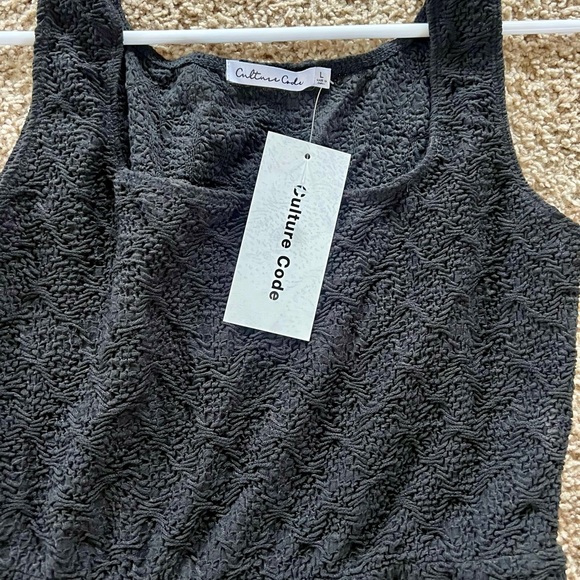 Black A line dress women’s size large - Picture 3 of 4